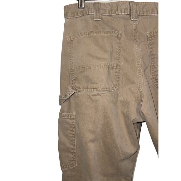 CARHARTT MENS RELAXED FIT CANVAS WORK PANTS Size 34X30 - Picture 8 of 14